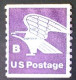 United States, Scott #1820, Used(o), 1981, Rate Change "B" Eagle , (18¢), Violet - Used Stamps