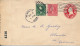 COVER 1916  WWI - OPENED BY CENSOR -  TO ALMELO  HOLLANDE - Cartas & Documentos