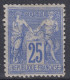 FRANCE SAGE N° 78 NEUF * GOMME D'ORIGINE AVEC CHARNIERE - SIGNE CALVES COTE 650 € - 1876-1898 Sage (Type II)