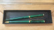 02 STYLOS  A BILLES GRAFO ORIENT VERT - Pens