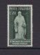 ITALIE 1950 TIMBRE N°564 NEUF AVEC CHARNIERE GUIDO D'AREZZO - 1946-60: Neufs