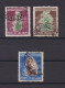 ITALIE 1950 TIMBRE N°567/69 OBLITERE TABAC - 1946-60: Usados