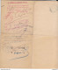 Fixe France Passeport à L'étranger 1916 Menton Garavan Ventimiglia Italie Femme Au Chapeau - Covers & Documents