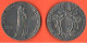 Vaticano 1 + 2 Lire 1941 Papa Pio XII° Vatican City Steel Coin  C 6 - Vatican