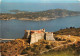 VILLEFRANCHE SUR MER Au Premier Plan Le Fort Du Mont Alban Au Fond Le CAP FERRAT 25(scan Recto-verso) MA803 - Villefranche-sur-Mer