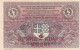 1/2 Dinara Overprint 2 Krune 1919 !!! SCARCE UNC !!! SHS Yugoslavia - Jugoslavia