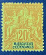 Madagascar YT N° 34 Neuf* Signé RP - Unused Stamps