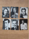 Filmsterren Movie Stars  Ciné  Echte Fotos 4 X  6 Cm   Belgian Chewing Gum Greta Gynt, Sally Rae, Dale Evans.... - Autres & Non Classés