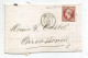 - LOIRET - ORLEANS - PC.2340 / TPND N°17 Carmin Foncé + Càd T.15 - 1857 - 1853-1860 Napoleon III