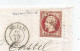 - LOIRET - ORLEANS - PC.2340 / TPND N°17 Carmin Foncé + Càd T.15 - 1857 - 1853-1860 Napoleon III