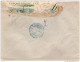 1915  LETTERA  ESPRESSA INTESTATA GAROTTI , LUGO , PRODUZIONE VINO CON ANNULLO CASTEL BOLOGNESE  RAVENNA + FIRENZE - Express Mail