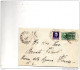 1938 LETTERA   ESPRESSA CON ANNULLO CAGLIARI + MESS. NAPOLI BOLOGNA + CAGLIARI -- TERRANOVA - Express Mail