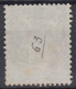 TIMBRE FRANCE TYPE SAGE 4c VERT N° 63 OBLITERATION LEGERE - COTE 100 € - 1876-1878 Sage (Type I)