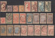 Tunisie 1888-1922 - Lot D'oblitérations Sur 54 Timbres. 3 Photos. - Andere & Zonder Classificatie