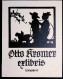 1925 EX LIBRIS HANS SCHAEFER X OTTO KROMER EXLIBRIS PROFILO BAMBINI GIOCO - Ex-libris