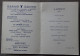 Evian-les-Bains (Haute-Savoie), Hôtels Royal Et Splendide, Menu Lunch, Casino, 29 Juin 1956 - Menus