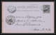 114231 Entier Postal Stationery Bouches Du Rhone Cachet Bleu Pélissanne Pour Aix 1886 - Standard Postcards & Stamped On Demand (before 1995)