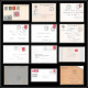 114298 Lot De 10 Lettres + Divers Cover Bouches Du Rhone Les Pennes-Mirabeau - Collections