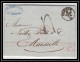 Lettre-110355 LAC Bouches Du Rhone Marque Postale Marque D'entrée Geneve Suisse (Swiss) Pour Marseille 12/2/1860 - Marques D'entrées