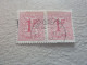 Belgique - Lion - 1f. - Rose - Double Oblitérés - Année 1950 - - Used Stamps