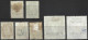 1909 - 1910 : Bureaux Russes Du Levant :  7 Timbres De  SMYRNE - Levant