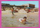 310962 / Bulgaria - Sozopol - Camping "Kavatsite" Child With Swimming Belt, Muscular Man, Restaurant 1983 PC Bulgarie - Bulgaria