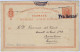 DANEMARK / DENMARK - BORNHOLM ISLAND 1910 Straight Line "Fra Rønne" On 10c Postal Card To Barcelona, Spain - Storia Postale