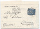 LT5915  N°90/Lettre, Oblitéré Cachet à Date De LYON LES TERREAUX, Du 7 Juil. 1880 - 1876-1898 Sage (Type II)