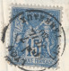 LT5915  N°90/Lettre, Oblitéré Cachet à Date De LYON LES TERREAUX, Du 7 Juil. 1880 - 1876-1898 Sage (Type II)