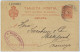 ESPAGNE / ESPAÑA - 1904 Tarjeta Postal 10c Cadete Usada De Barcelona A FLEKKEFJORD, Noruega Con Texto Mimeografiado - Brieven En Documenten