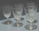 Delcampe - -6 VERRES A EAU CRISTAL LOUIS PHILIPPE XIXe CATON SAINT LOUIS Déco TABLE     E - Glas & Kristall