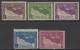 Belgique - 1927 - COB 249 à 253 */** (MNH/MH) - Voir Description - Unused Stamps