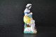 Elégante Statuette De Bergère Assis Au Mouton En Porcelaine XIXè Vieil Andenne Vieux Bruxelles Paris Porte Plume Encens - Andere & Zonder Classificatie