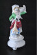 Statuette De Lavandière Au Panier Porcelaine Polychrome XIXè Vieil Andenne Vieux Bruxelles Paris Porte Encens Paysanne - Sonstige & Ohne Zuordnung