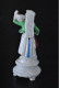 Statuette De Lavandière Au Panier Porcelaine Polychrome XIXè Vieil Andenne Vieux Bruxelles Paris Porte Encens Paysanne - Altri & Non Classificati