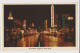 USA United States New York Downtown Buffalo Night View, Vintage Photo Postcard RPPc AK (42392) - Buffalo