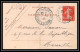 107818 Carte Lettre Entier Postal Stationery 10c Semeuse Bouches Du Rhone Marseille Rue Des Trois Mages 1910 - Cartoline-lettere