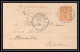 107598 Carte Lettre Entier Postal Stationery Bouches Du Rhone Mouchon 15c Marseille Saint Marcel 1903 - Tarjetas Cartas