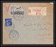 107133 Lettre Recommandé Cover Bouches Du Rhone Pa Poste Aerienne N°9 Marseille Place St Ferréol Pour Sisteron Alpes 193 - 1960-.... Storia Postale