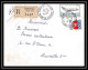 107028 Lettre Recommandé Cover Bouches Du Rhone Pa Poste Aerienne N°42 Mystère 20 Marseille Saint Just 1966 - 1960-.... Covers & Documents