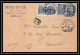 108557 Lettre Recommandé Provisoire Bouches Du Rhone N°760 Luxembourg + Gandon Marseille Saint Ferréol Hexagonale 1947 - Temporary Postmarks