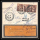 108381 Lettre Recommandé Provisoire Cover Bouches Du Rhone N°715 Gandon Marseille PL Saint Ferréol 1946 - Bolli Provvisori