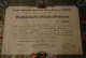 AF1 Ancien Certificat D'études Primaires - Hornu - 1935 - Diploma's En Schoolrapporten