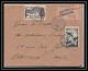 110077 Lettre Recommandé Cover Bouches Du Rhone PA Poste Aerienne N°16 Sagittaire 1949 Marseille Corderie  - 1960-.... Storia Postale