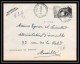 109933 Lettre Recommandé Provisoire Cover Bouches Du Rhone N°764 Pointe Du Raz 1948 Marseille Cinq Avenues - Cachets Provisoires