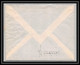 109798 Lettre Recommandé Provisoire Cover Bouches Du Rhone N°716 Gabndon Bande 3 X3 1948 Marseille Chave - Temporary Postmarks