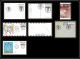 111314 Lot De 5 Lettre Cover + Carte Maximum (card) Bouches Du Rhone N°1463 Ecole D L'air 1965 Marseille  - 1960-.... Cartas & Documentos