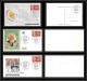 111136 Lettre Cover + Carte Maximum (card) Bouches Du Rhone N°1552 Saint Pol Roux 1968 Marseille FDC Premier Jour  - 1960-1969