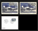 111038 Lettre Aviation Carte Maximum Bouches Du Rhone N°1196 1418 Marseille Arles Journée Du Timbre 1959 FDC Premier Jou - 1950-1959