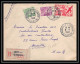 110858 Lettre Recommandé Cover Bouches Du Rhone PA Poste Aerienne N°17 Iris 1949 Marseille Saint Barnabé  - 1960-.... Briefe & Dokumente